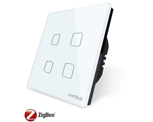 Сенсорный  Zigbee выключатель SK-Z804-01 – 4 клавиши